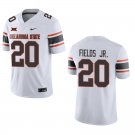 Oklahoma State Cowboys #20 Rodney Fields Jr. White Stitched Jersey Oklahoma State Cowboys #20 Rodney Fields Jr. White Stitched Jersey
