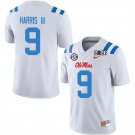 Ole Miss Rebels #9 Tre Harris III White 2026 Championship Jersey Ole Miss Rebels #9 Tre Harris III White 2026 Championship Jersey