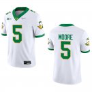 Oregon Ducks #5 Dante Moore White Stitched Jersey
