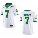 Oregon Ducks #7 Evan Stewart White 2026 Championship Jersey