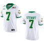 Oregon Ducks #7 Evan Stewart White 2026 Championship Jersey