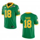Oregon Ducks #18 Kenyon Sadiq Green 2026 Championship Jersey