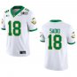 Oregon Ducks #18 Kenyon Sadiq White 2026 Championship Jersey