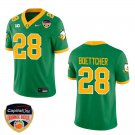 Oregon Ducks #28 Bryce Boettcher Green Stitched Jersey Orange Bowl