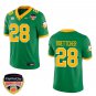 Oregon Ducks #28 Bryce Boettcher Green Stitched Jersey Orange Bowl