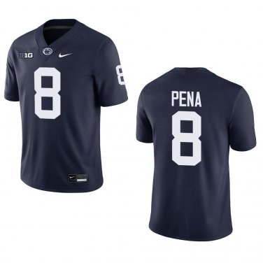 Penn State Nittany Lions #8 Trebor Pena Navy Stitched Jersey