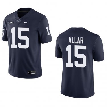Penn State Nittany Lions #15 Drew Allar Navy Stitched Jersey