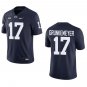 Penn State Nittany Lions #17 Ethan Grunkemeyer Navy Stitched Jersey