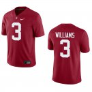 Stanford Cardinal #3 CJ Williams Red Stitched Jersey
