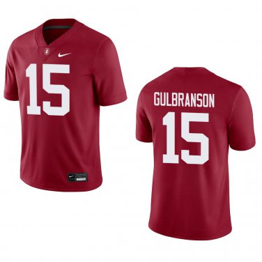 Stanford Cardinal #15 Ben Gulbranson Red Stitched Jersey