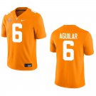 Tennessee Volunteers #6 Joey Aguilar Orange Stitched Jersey