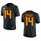 Tennessee Volunteers #14 Braylon Staley Black Stitched Jersey