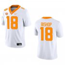 Tennessee Volunteers #18 DeSean Bishop White Stitched Jersey