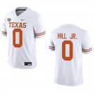 Texas Longhorns #0 Anthony Hill Jr. White Stitched Jersey