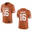 Texas Longhorns #16 Michael Taaffe Orange Stitched Jersey