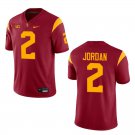 USC Trojans #2 Waymond Jordan Red Stitched Jersey