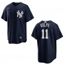Yankees #11 Anthony Volpe Navy Stitched Jersey