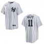 Yankees #11 Anthony Volpe White Stitched Jersey