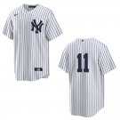 Yankees #11 Anthony Volpe White Stitched Jersey No Name Yankees #11 Anthony Volpe White Stitched Jersey No Name