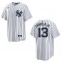 Yankees #13 Jazz Chisholm White Stitched Jersey