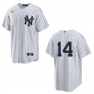 Yankees #14 Amed Rosario White Stitched Jersey No Name