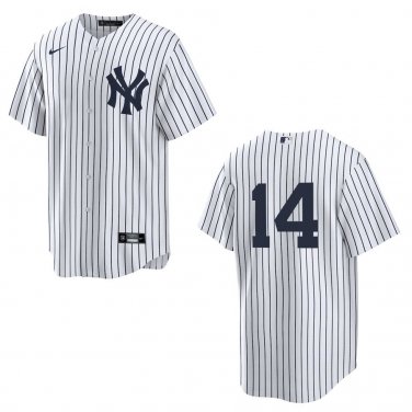 Yankees #14 Amed Rosario White Stitched Jersey No Name