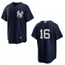 Yankees #16 Whitey Ford Navy Stitched Jersey No Name Yankees #16 Whitey Ford Navy Stitched Jersey No Name