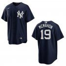 Yankees #19 Ryan McMahon Navy Stitched Jersey
