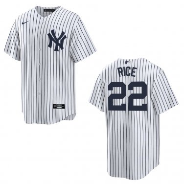 Yankees #22 Ben Rice White Stitched Jersey