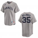 Yankees #35 Cody Bellinger Gray Throwback Stitched Jersey
