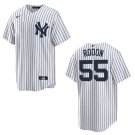 Yankees #55 Carlos Rodon White Stitched Jersey