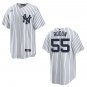 Yankees #55 Carlos Rodon White Stitched Jersey