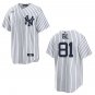 Yankees #81 Luis Gil White Stitched Jersey