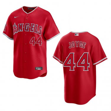 Angels #44 Ben Joyce Red Stitched Jersey