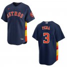 Astros #3 Jeremy Pena Navy Stitched Jersey