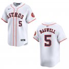 Astros #5 Jeff Bagwell White Stitched Jersey