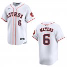 Astros #6 Jake Meyers White Stitched Jersey