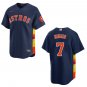 Astros #7 Craig Biggio Navy Stitched Jersey