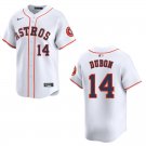 Astros #14 Mauricio Dubon White Stitched Jersey