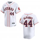 Astros #44 Yordan Alvarez White Stitched Jersey