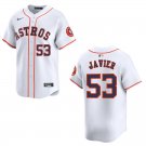 Astros #53 Cristian Javier White Stitched Jersey