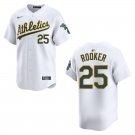 Athletics #25 Brent Rooker White Stitched Jersey