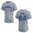Blue Jays #84 Dylan Cease Gray Stitched Jersey