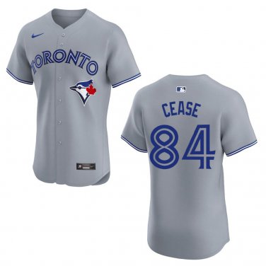 Blue Jays #84 Dylan Cease Gray Stitched Jersey