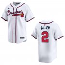 Braves #2 Nick Allen White Stitched Jersey