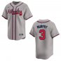 Braves #3 Dale Murphy Gray Stitched Jersey