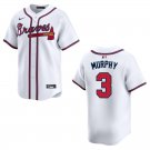 Braves #3 Dale Murphy White Stitched Jersey