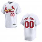 Cardinals #00 Custom Name And Number White Stitched Jersey