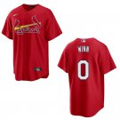 Cardinals #0 Masyn Winn Red Stitched Jersey