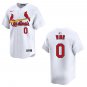 Cardinals #0 Masyn Winn White Stitched Jersey